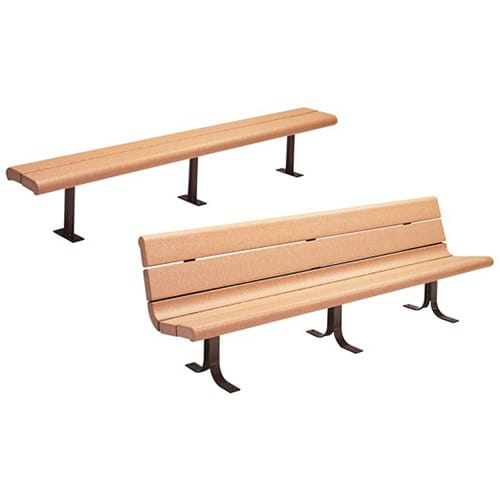 Recycled Contour Series Bench